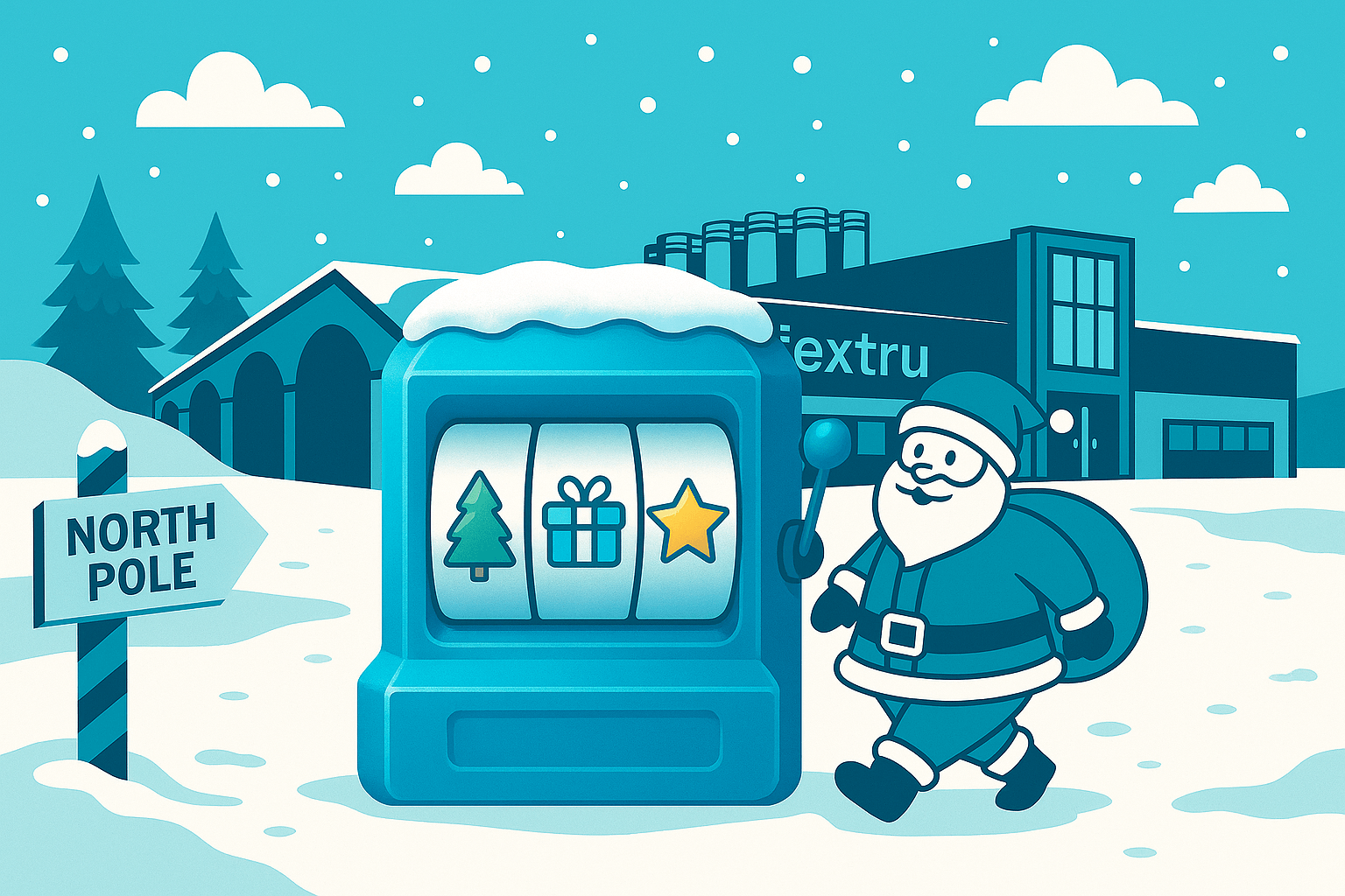 Profextru Games Christmas slot-style teaser